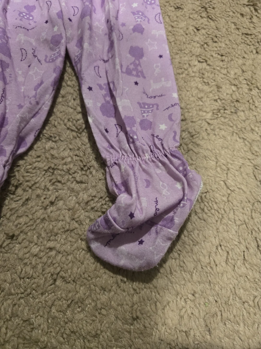 Lilac Toddler Two-Piece Pajama Set